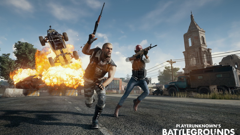 arms raised, communication, young women, full length, church, rifles, adult, building exterior, weapon, aggression, people, sign, sky, women, city, explosion
