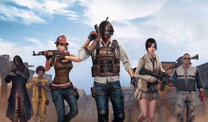Gun, Helmet, Video Game, PlayerUnknowns Battlegrounds, 2K