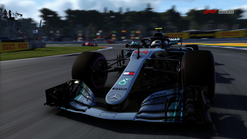1080P, Vehicle, Mercedes AMG F1 W09 EQ Power+, Mercedes, F1 2018, Formula 1, Video Game