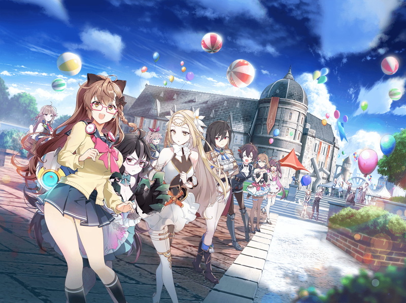 720P, Mobile Game, Epic Seven, video game art