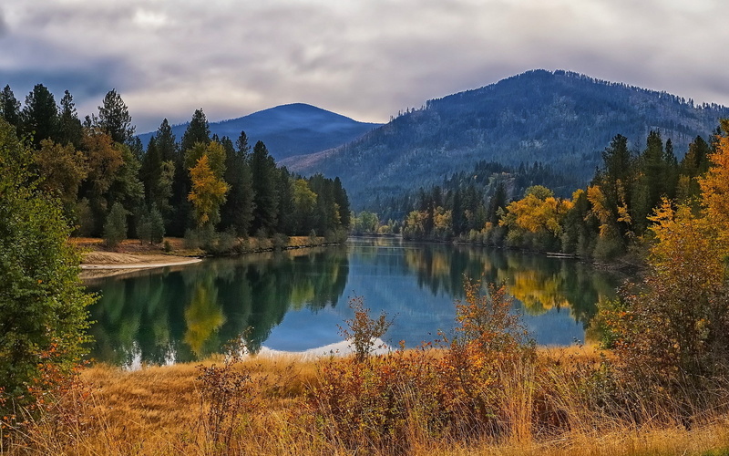 beauty in nature, water, scenics - nature, change, growth, pc backgrounds hd nature  1920x1200, cloud - sky, mountain range, lake, reflection, no people