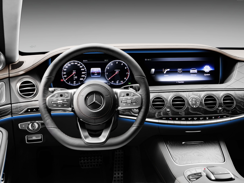 2018 Cars, 4K, 8K, 8K, Mercedes-Benz W222 S-Class Facelift