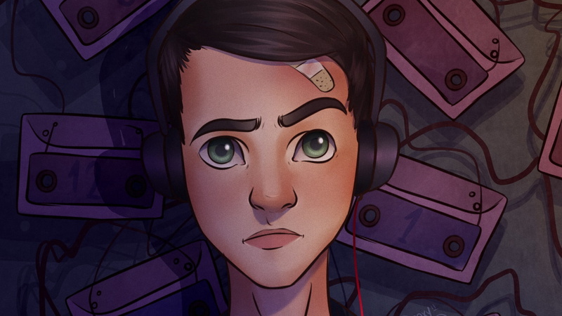 Clay Jensen, drawing, Dilan Minnette, 13 Reasons Why, 1080P
