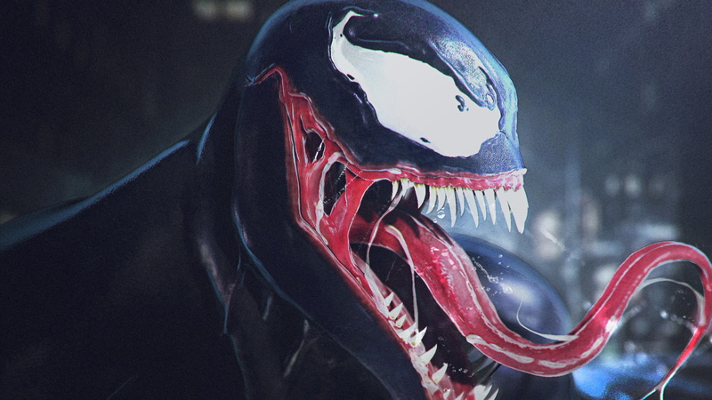 hd, 1080P, artstation, digital art, venom movie, venom, artwork, art, supervillain