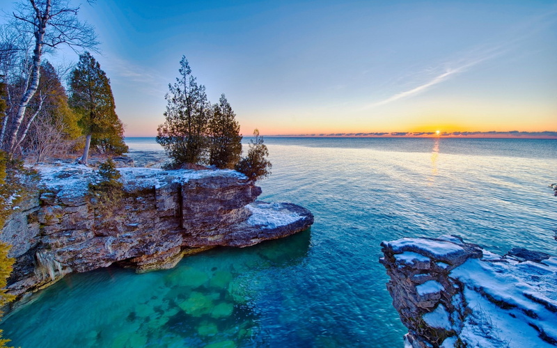 rock, tranquility, land, no people, computer  desktop background hd nature  1920x1200, cloud - sky, idyllic, outdoors, sky, plant, beauty in nature, sea