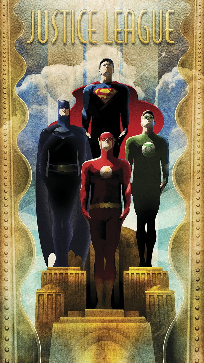 males, 1080P, belief, Green Lantern, Superman, banner, poster, human representation, Justice League, people, men, history, female likeness, full length