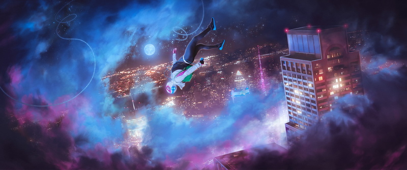 2K, Spider-Man, spiderverse, into the spiderverse