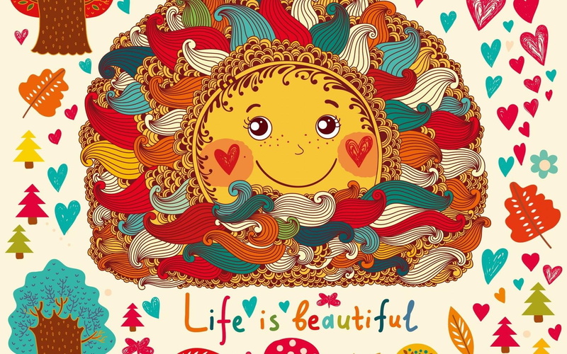 childhood, 720P, life, beautiful, art