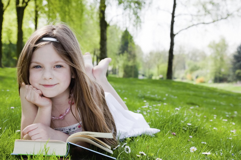 plant, student, girl, learning, girls, leisure Activity, portrait, hairstyle, nature, young Adult, green Color, park - Man Made Space, summer, studying