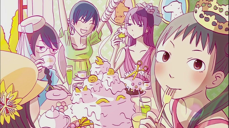 human representation, representation, still life, multi colored, close-up, Hanekawa Tsubasa, anime girls, creativity, Senjougahara Hitagi, art and craft