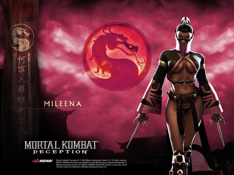 hd, logo, Mortal Kombat, 480P, Mileena, mortal, x, video, art, games, kombat