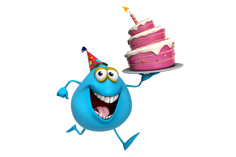 cartoon, fun, illustration, animal, monster, celebration, indoors, happiness, still life, cheerful, smiling, birthday, creativity, food and drink, studio shot