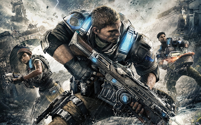 Gears of War 4, 4K, shooter, sci-fi, Xbox One, PC
