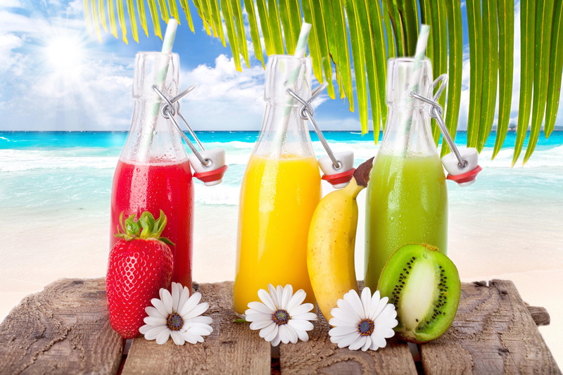 strawberry, smoothies, 5K, kiwi, banana