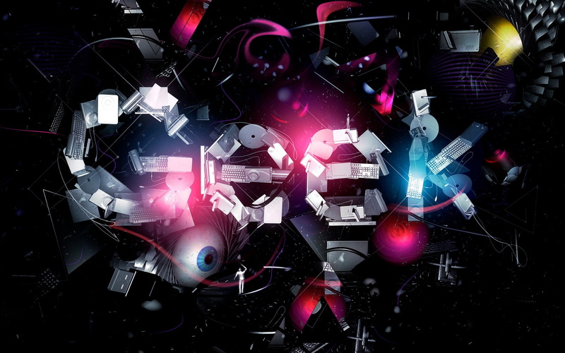 hd, d, Geek, animated, 1080P