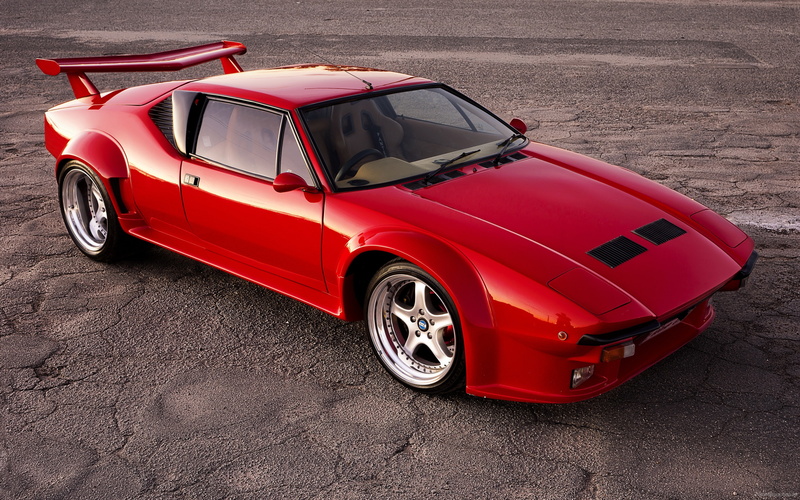 4K, de, supercar, pantera, tomaso