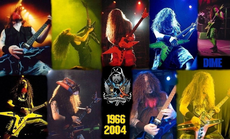 performance, real people, people, Dimebag Darrell, Guitarist, music, Guitar, occupation, group of people, nightlife, Pantera, human representation, night