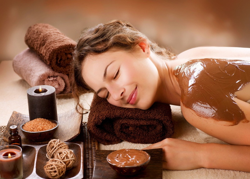 Lying Down, Girl, Candle, 1080P, Smile, Towel, Spa, Mood, Brunette, Women