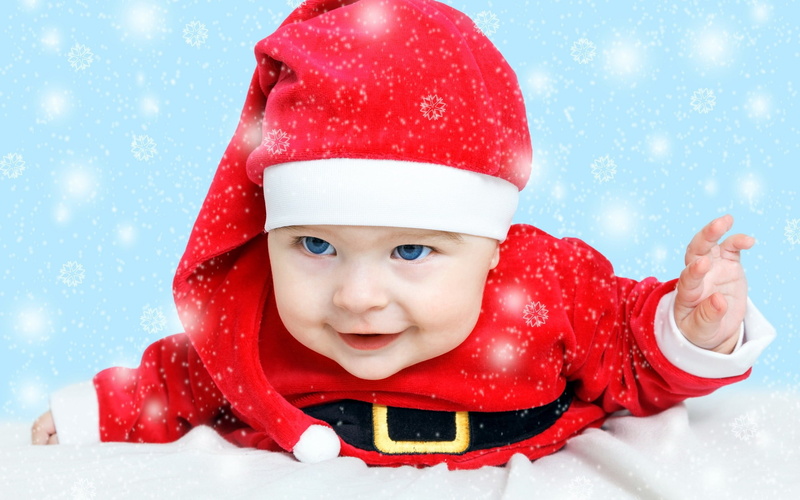 2K, claus, clothing, santa claus, little, cute, headshot, eyes, warm clothing, costume, winter, snow, Baby, childhood, hat, boy, portrait, snowing, child