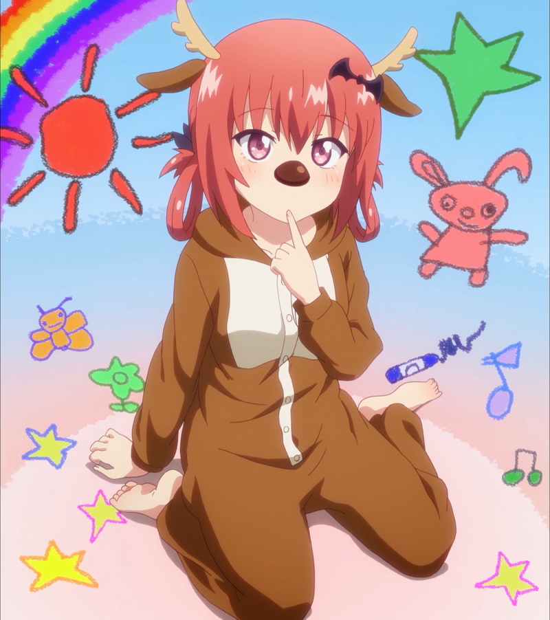 emotion, adult, nature, smiling, onesie, Satanichia McDowell Kurumizawa, witch, white skin, girls, redhead, hair, anime, celebration, childhood, 1080P