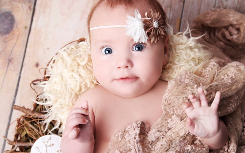 newborn, funny, beautiful, children, big beautiful blue eyes, 720P, baby, happy baby, little girl, happy