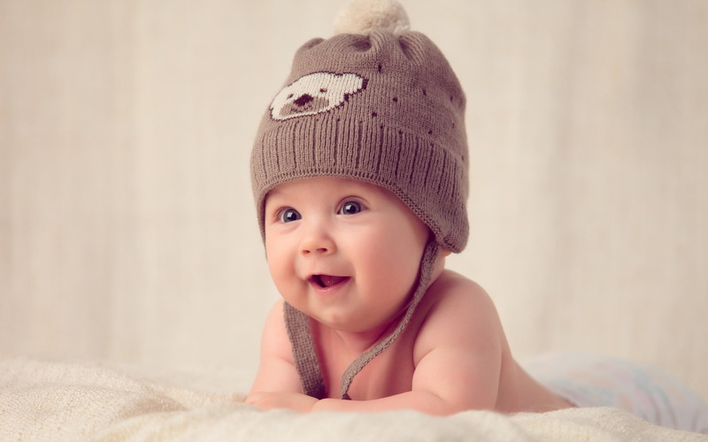 real people, toddler, mouth open, one person, indoors, looking, clothing, portrait, hat, innocence, face, child, baby, looking at camera, young, babyhood