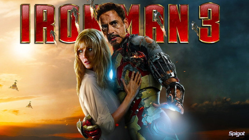 Iron man, Iron Man 3, 1080P, Pepper Potts, Tony Stark, Gwyneth Paltrow, movies, Robert Downey Jr