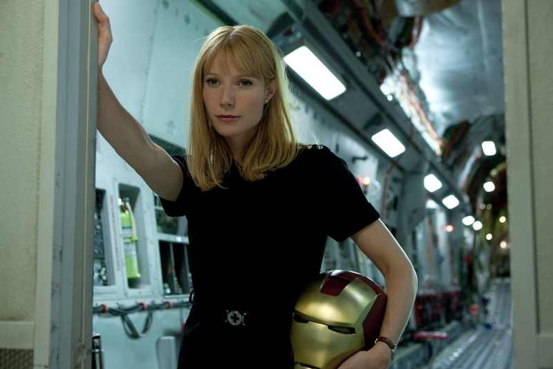 blonde, Gwyneth Paltrow, Pepper Potts, fiction, Iron Man 2, comic, 2K, helmet