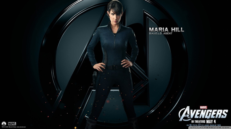 movies the avengers shield_ maria hill cobie smulders hands on hips, 1080P