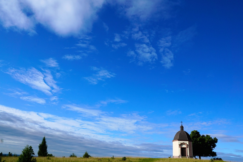 luck, culture, autumn, building exterior, built structure, cathedral, belief, day, road, spire, travel destinations, hike, clouds, black, construction