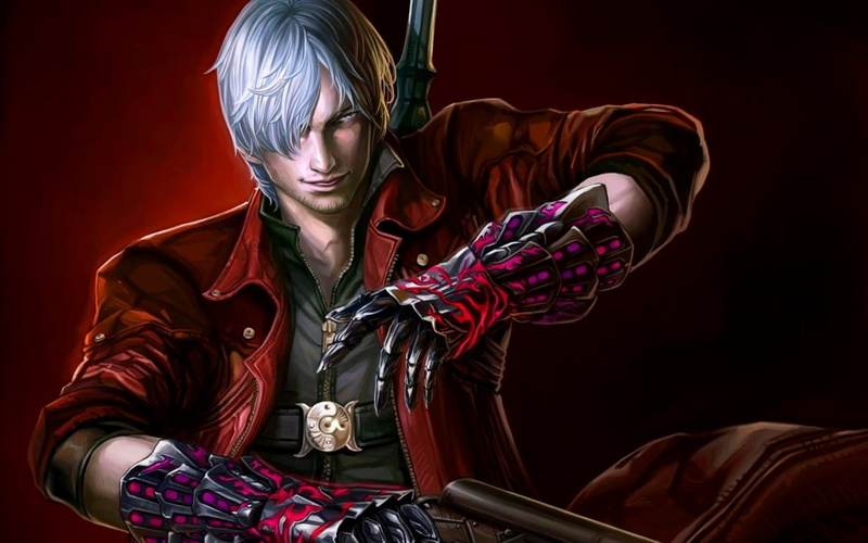 cry, 1080P, sword, rebellion, game, guns, dante, devil, may, fanart