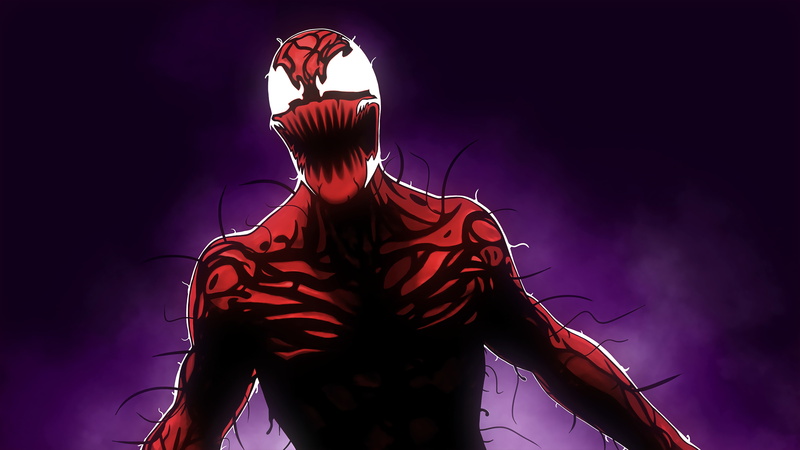 symbiote, Cletus Kasady, 4K, Spider-Man, carnage, marvel comics