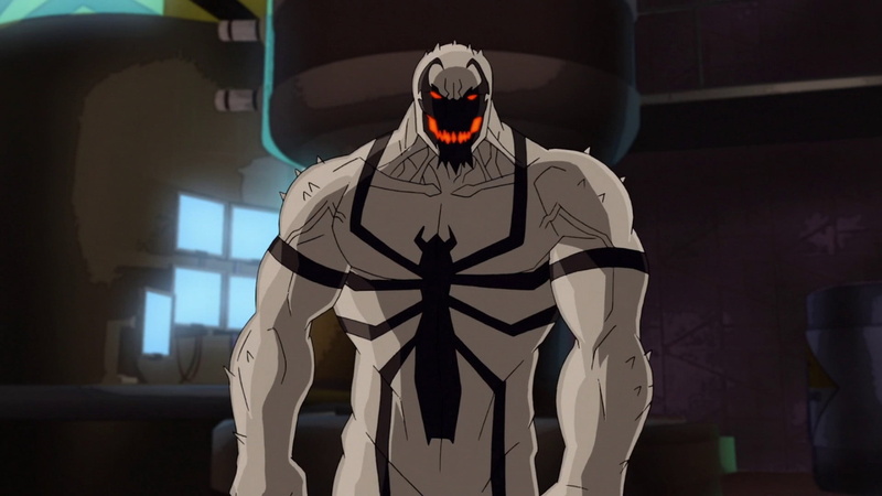 spider-man, cartoon film, Anti-Venom, Ultimate Spider-Man, 1080P, cartoon, comics, symbiote, Marvel, animated film