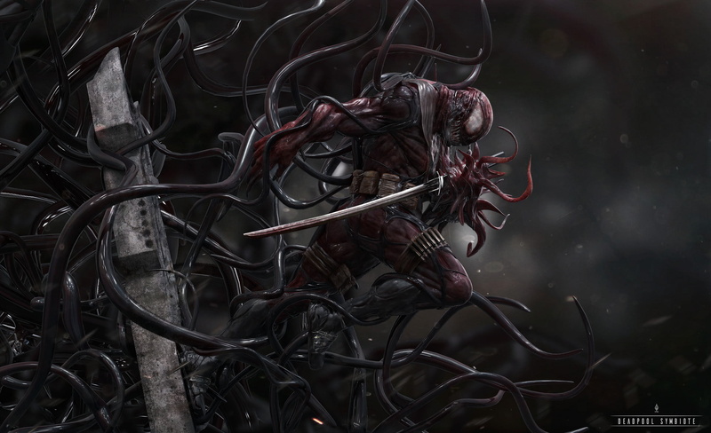 1080P, Comics, Symbiote, Deadpool