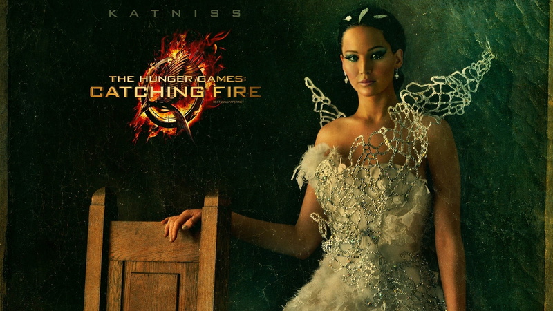lifestyles, 1080P, casual clothing, beauty, front view, looking at camera, The Hunger Games: Catching Fire, young women, Jennifer Lawrence, three quarter length