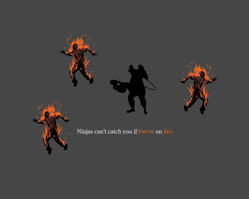 ninjas, 720P, ninjas cant catch you if, Team Fortress 2