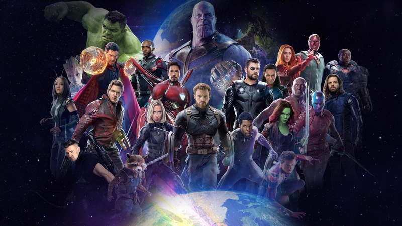 1080P, poster, avengers, characters, war, fan, infinity