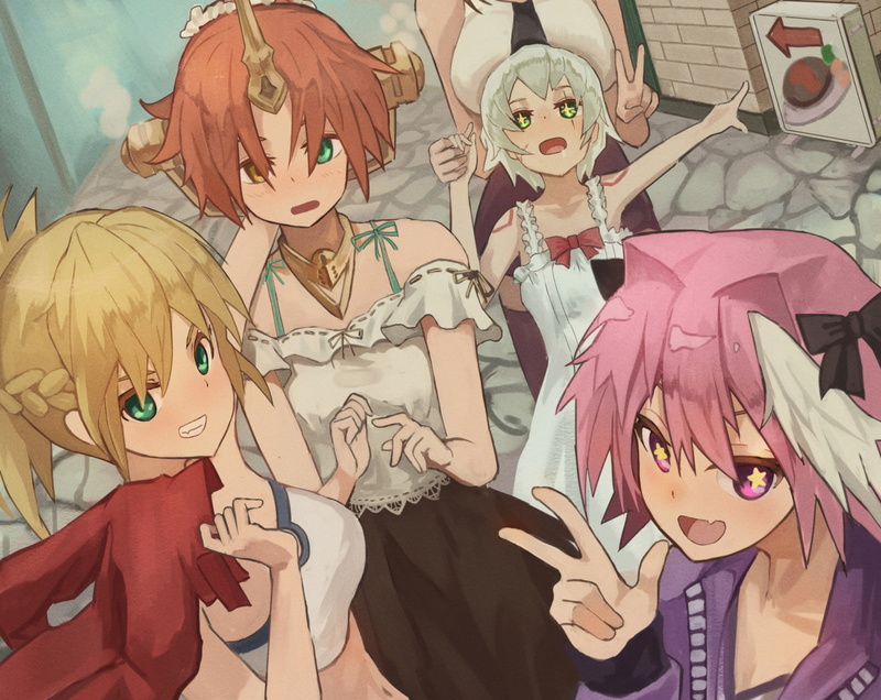 Astolfo (Fate/Apocrypha), Jack the Ripper (Fate/Apocrypha), Fate Series, Jeanne dArc (Fate Series), 1080P, Fate/Apocrypha, Frankenstein (Fate/Apocrypha)