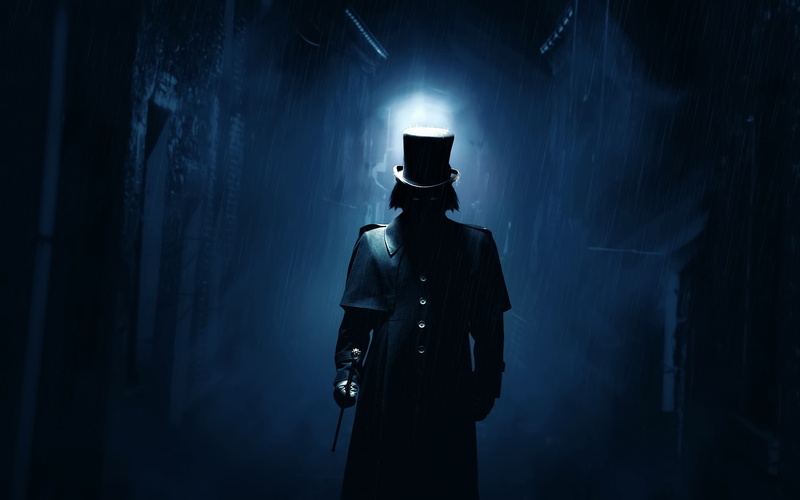 digital art, Top Hat, Dark, fantasy Art, Suits, 1080P, artwork, Alleyway, Jack The Ripper