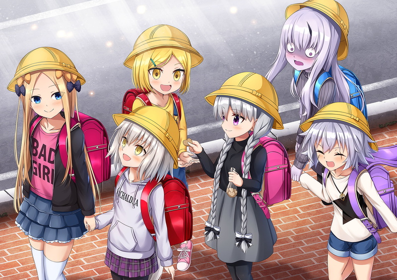 Jack the Ripper (Fate/Apocrypha), Fate/Grand Order, 1080P, Fate Series, Nursery Rhyme, Abigail Williams (Fate/Grand Order), Santa Lily, Lavinia Whateley (Fate/Grand Order)