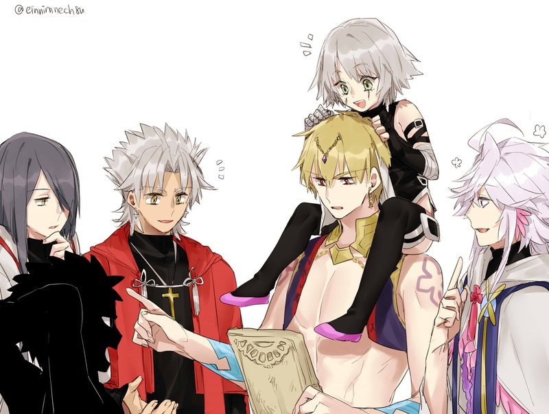 Paracelsus von Hohenheim, Shirou Kotomine, Amakusa Shirou, 1080P, Ruler (Fate/Grand Order), Angra Mainyu (Fate Series), Avenger (Fate/Grand Order), Merlin (Fate Series)