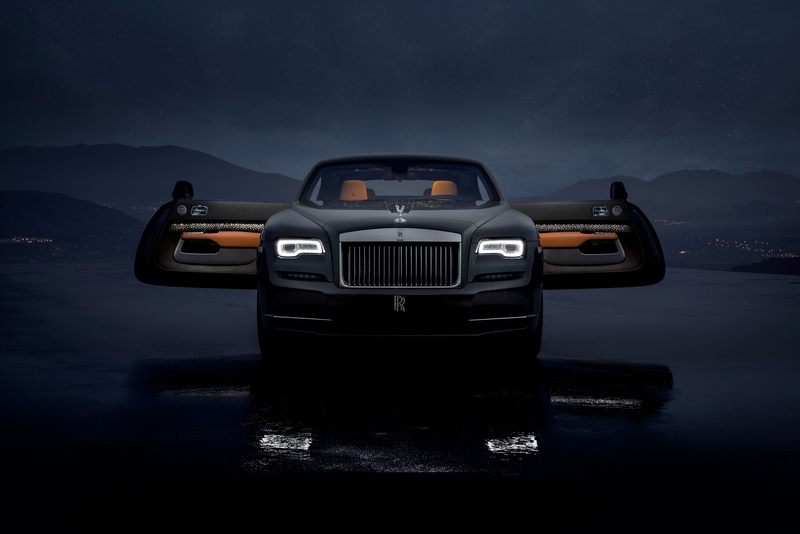 2018 cars, transportation, dark, car, outdoors, sky, no people, 4k, water, night, reflection, cloud - sky, land vehicle, cars, front view, rolls royce wraith
