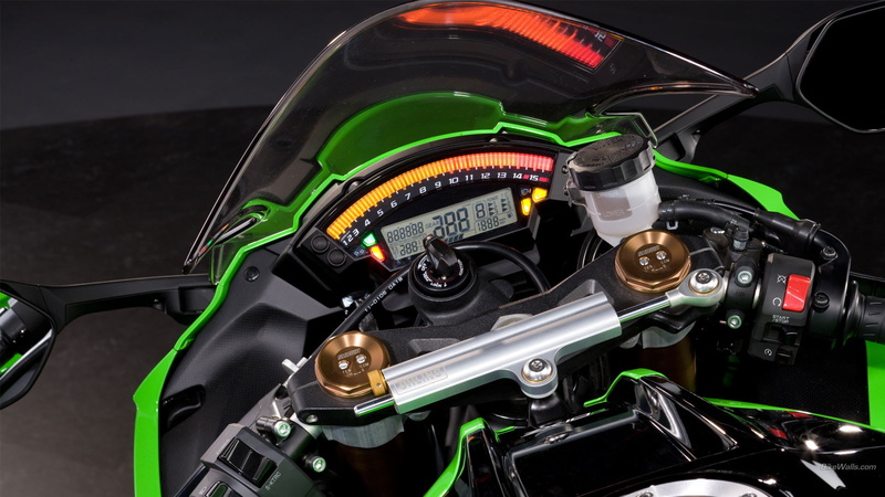 green, dash, sports, 1080P, black, kawasaki, cluster, sportbike, hd, bikes, bike