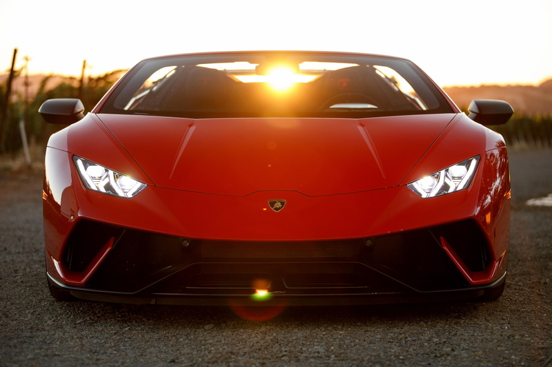 Lamborghini Huracan Performante Spyder, 2018, 4K, 4K