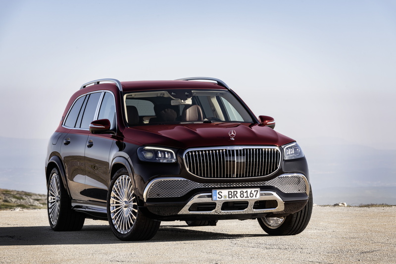 Mercedes-Benz, Car, Vehicle, 8K, SUV, Purple Car, Mercedes-Maybach GLS 600, Luxury Car