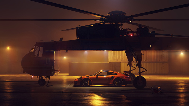 4k, 2K, 2018 cars, porsche, cars, porsche 911 gt2 r, behance, porsche 911, hd, artist