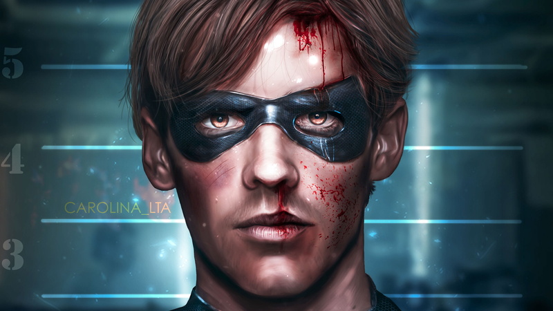 tv shows, 4k, titans, behance, robin, hd, 4K, superheroes