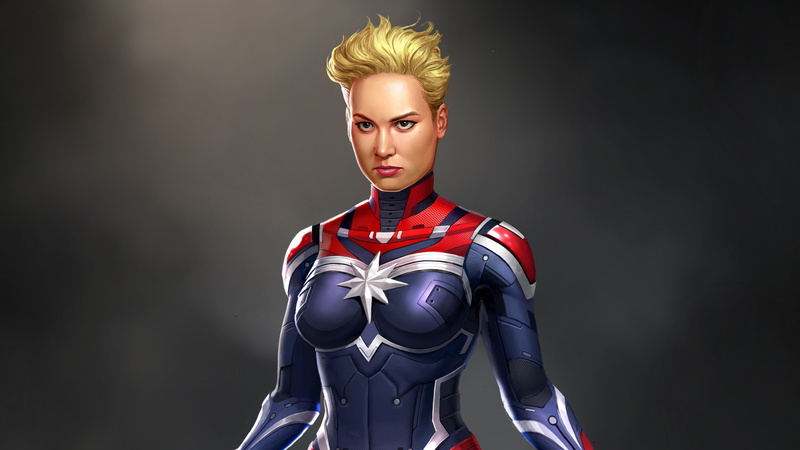 superheroes, 4k, behance, captain marvel, hd, artwork, digital art, 2K