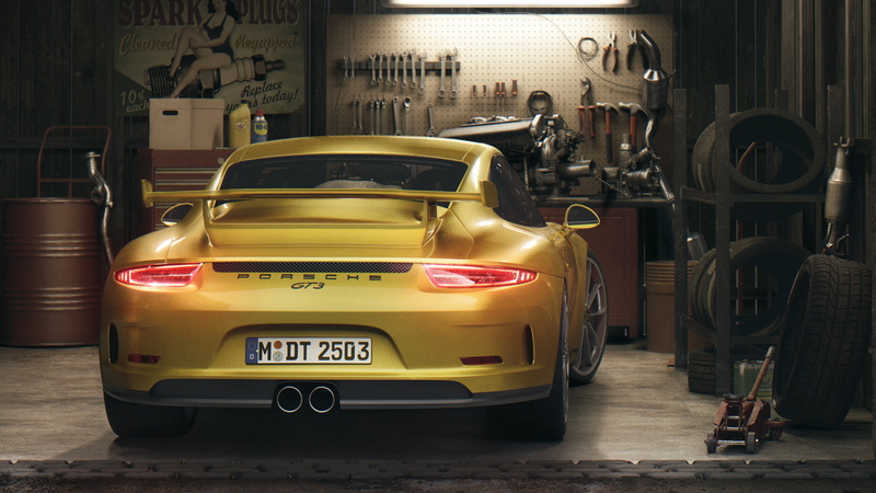 behance, 4k, porsche gt3, porsche, cars, 2K, hd