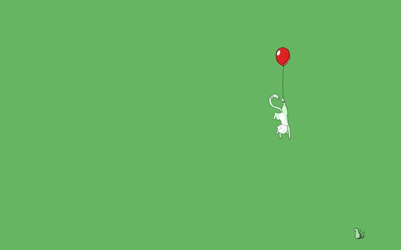hanging, floating, close-up, single object, no people, decoration, colored background, helium balloon, white, balloon, cat, digital, lighting equipment
